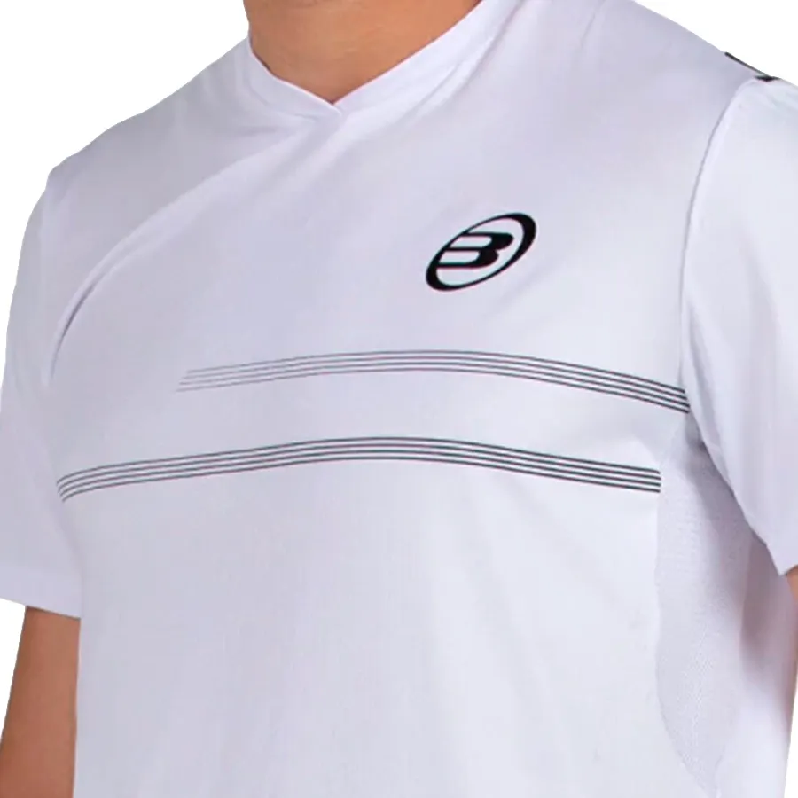 Imagen 3 de 4 de Remera Bullpadel Montuno-BLANCO