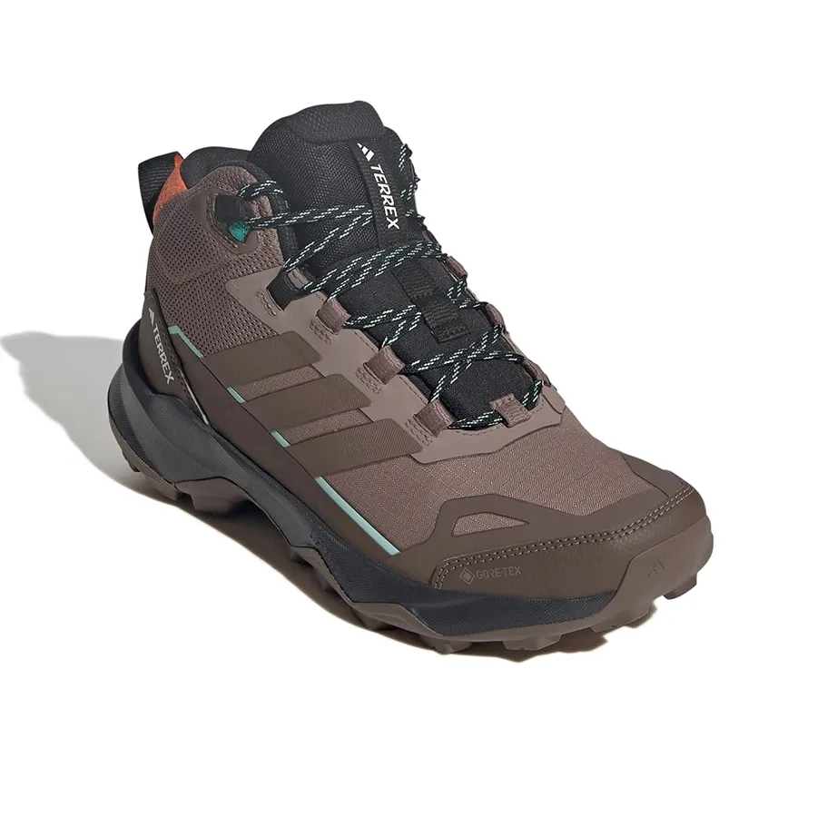Imagen 2 de 7 de Zapatillas adidas Terrex Skychaser Ax5 Mid Gore-Tex-MARRON/NARANJA