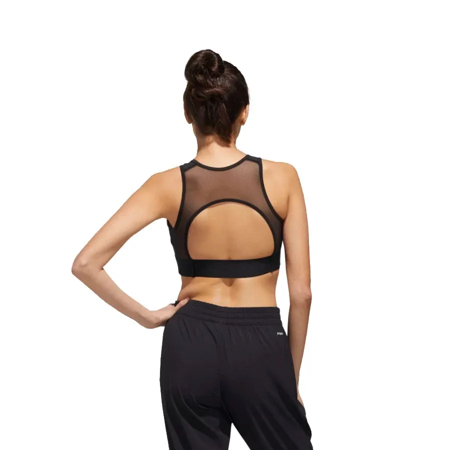 Imagen 1 de 7 de Top adidas Deportivo Unleash Confidence-NEGRO/BLANCO/ROSA