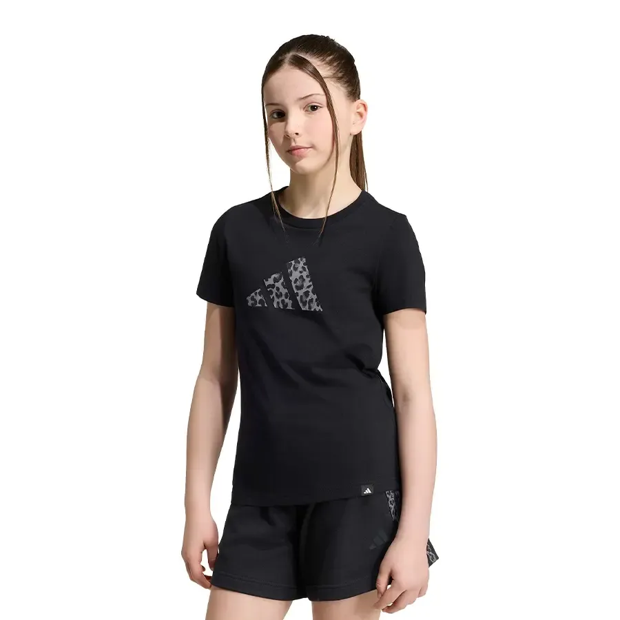 Imagen 0 de 5 de Remera adidas originals Graphic Animal Print-NEGRO