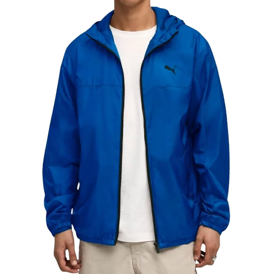 Imagen 0 de 4 de Campera Puma rompeviento Essentials Regular-AZUL