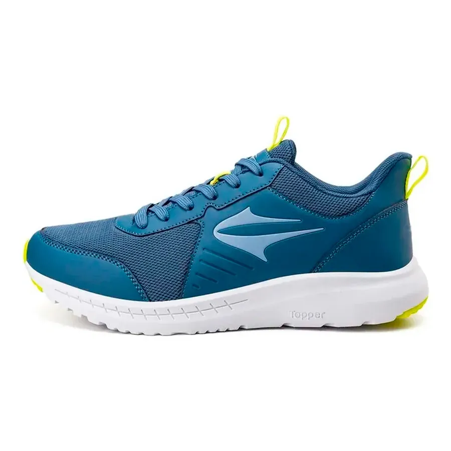 Imagen 2 de 5 de Zapatillas Topper Wind IV-AZUL/CELESTE/LIMA
