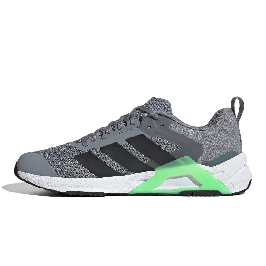 Imagen 3 de 8 de Zapatillas adidas Dropset Control-GRIS/NEGRO/VERDE