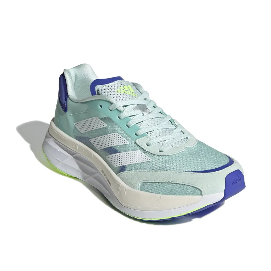 Imagen 3 de 7 de Zapatillas adidas Adizero Boston 10-AQUA/AZUL/NATURAL