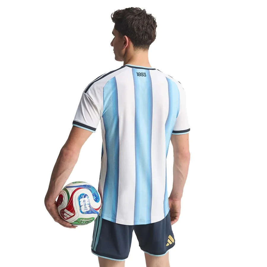 Imagen 3 de 10 de Camiseta adidas Titular Selección Argentina 26 Afa Jugador-BLANCO/CELESTE