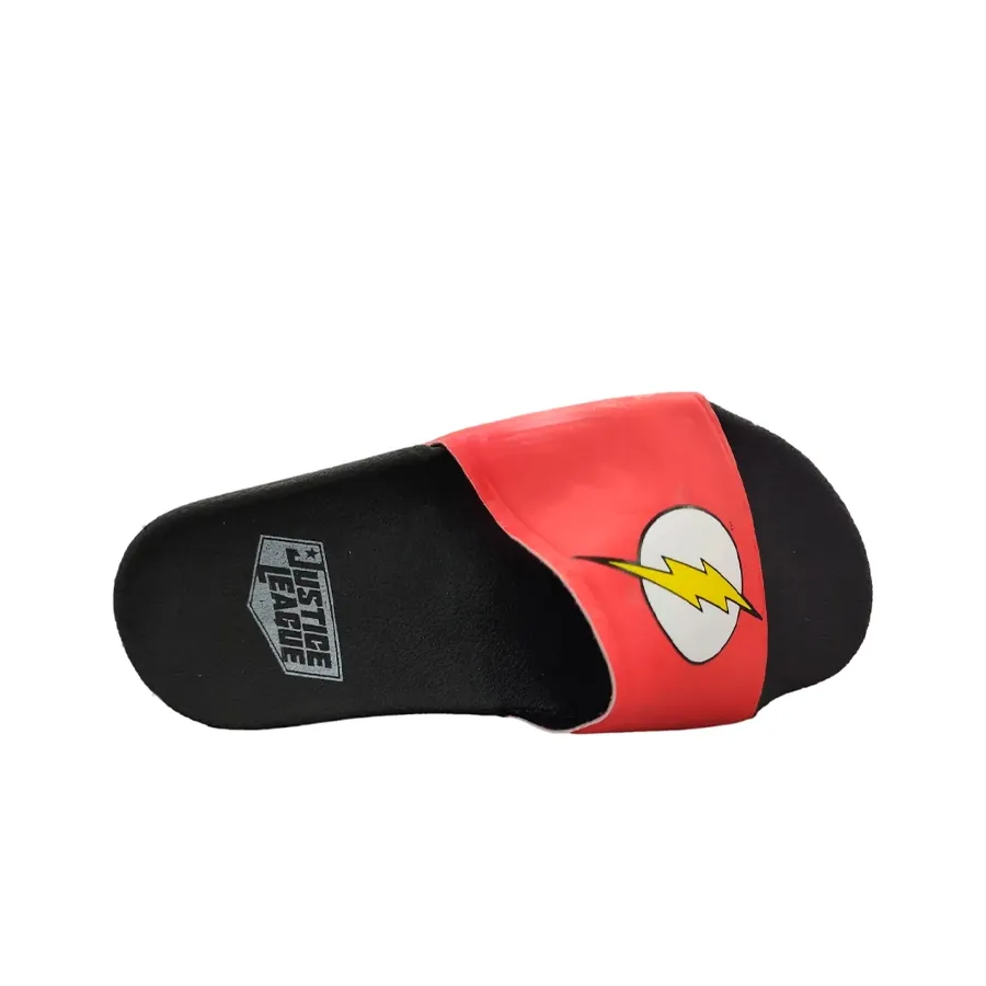 Imagen 1 de 3 de Sandalias Collab Flash Kids 23-NEGRO/ROJO/AMARILLO
