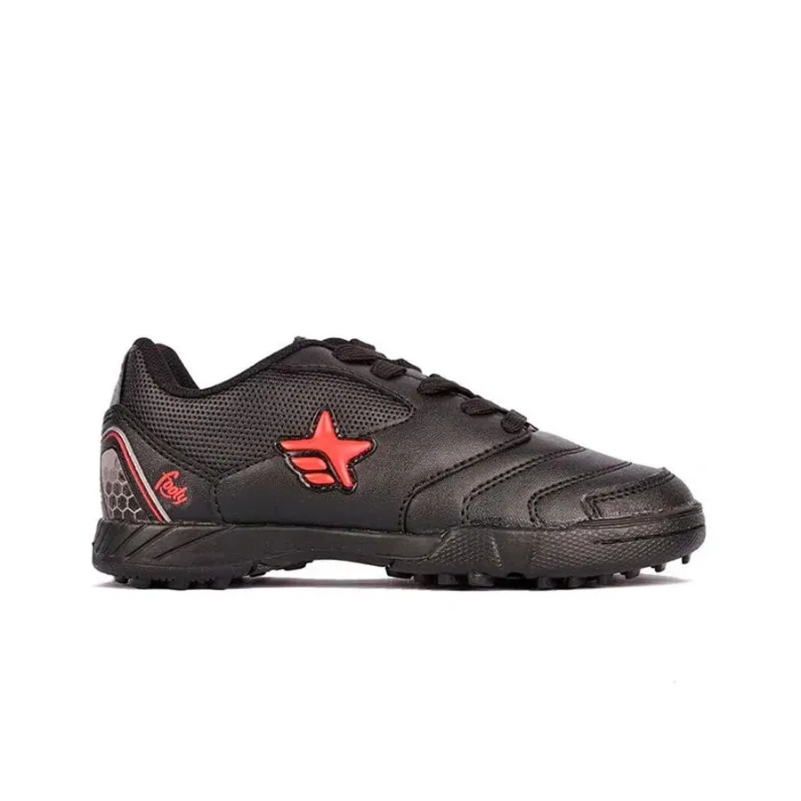 Imagen 0 de 5 de Botines Footy Copa América-NEGRO/ROJO