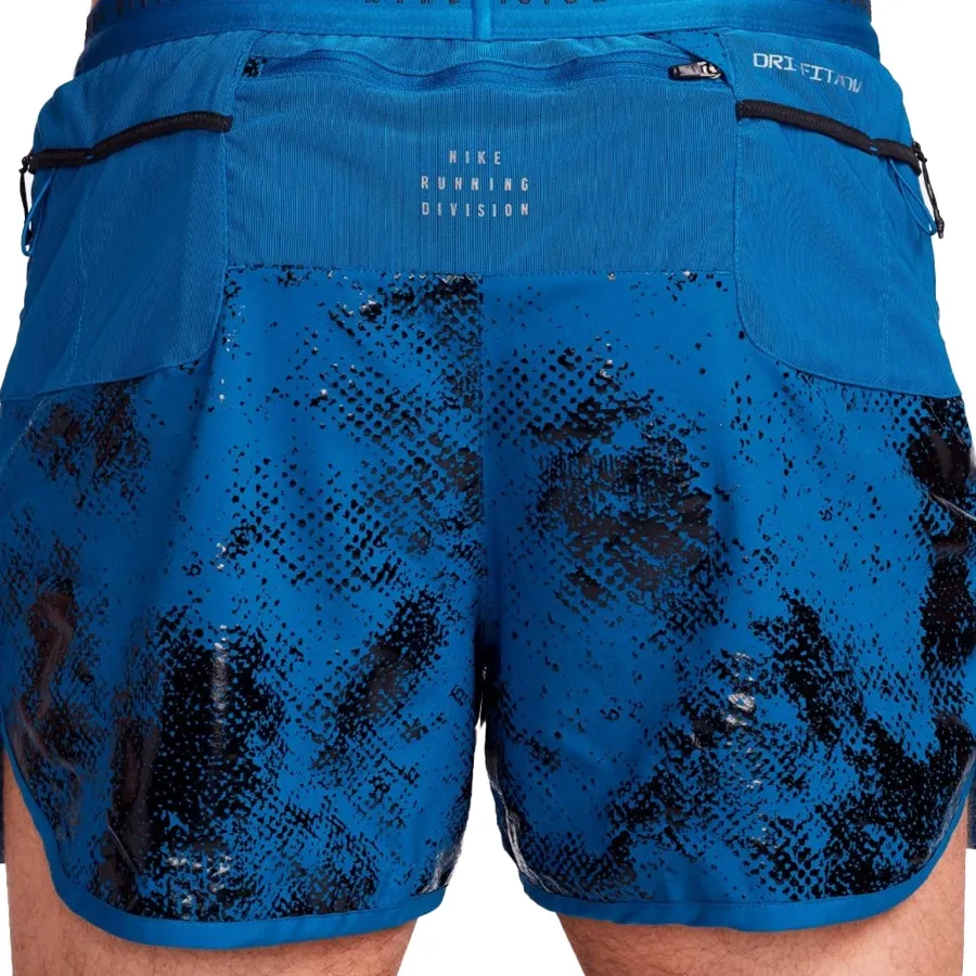 Imagen 2 de 5 de Nike Shorts  División Running-AZUL/NEGRO