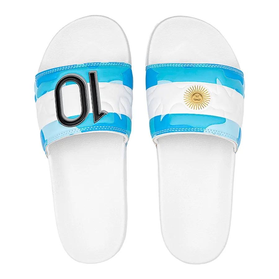 Imagen 0 de 4 de Ojotas Bagunza Mess10 Titular-BLANCO/CELESTE