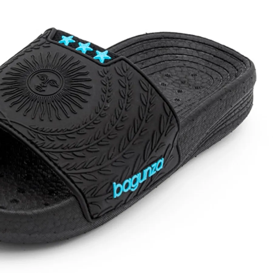 Imagen 3 de 4 de Ojotas Bagunza Arg Pro Cuerpo Técnico-NEGRO/CELESTE