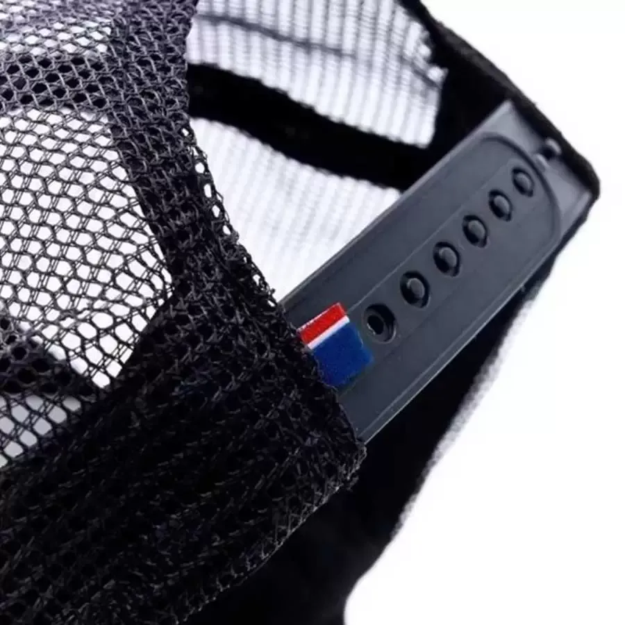 Imagen 1 de 2 de Gorra Le Coq Sportif Retro Mesh Cap-NEGRO/BLANCO