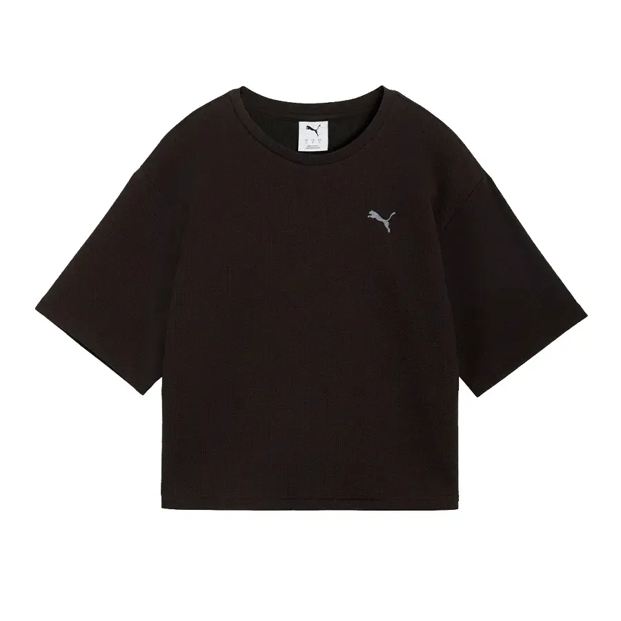 Imagen 2 de 4 de Remera Puma Essentials Elevated Relaxed-NEGRO