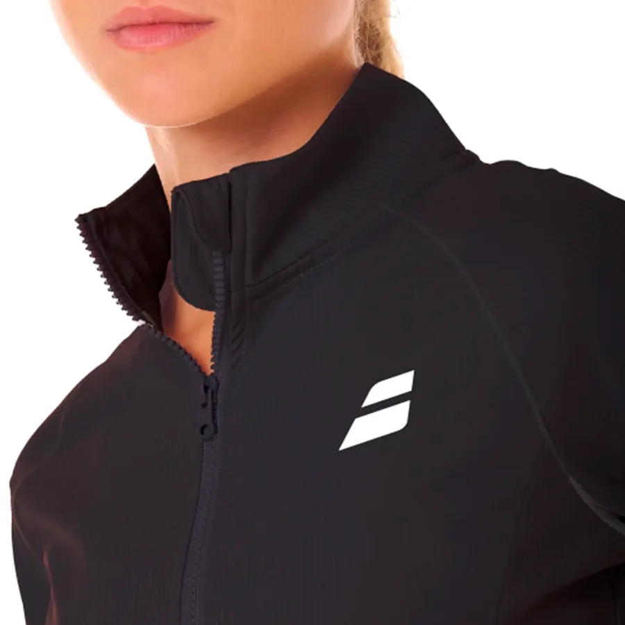 Imagen 2 de 4 de Campera Babolat Full Zip Drive-NEGRO