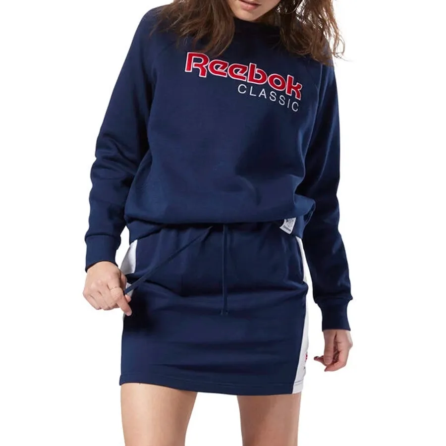 Imagen 1 de 3 de Pollera Reebok Ac Jersey-MARINO/BLANCO