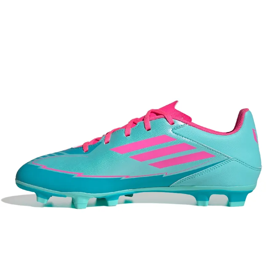 Imagen 2 de 7 de Botines adidas F50 Club Messi Fg-AQUA/ROSA FLUOR