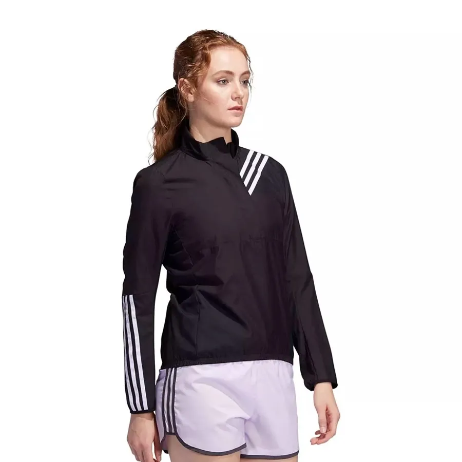 Imagen 2 de 5 de Campera adidas Anorak Run It-NEGRO