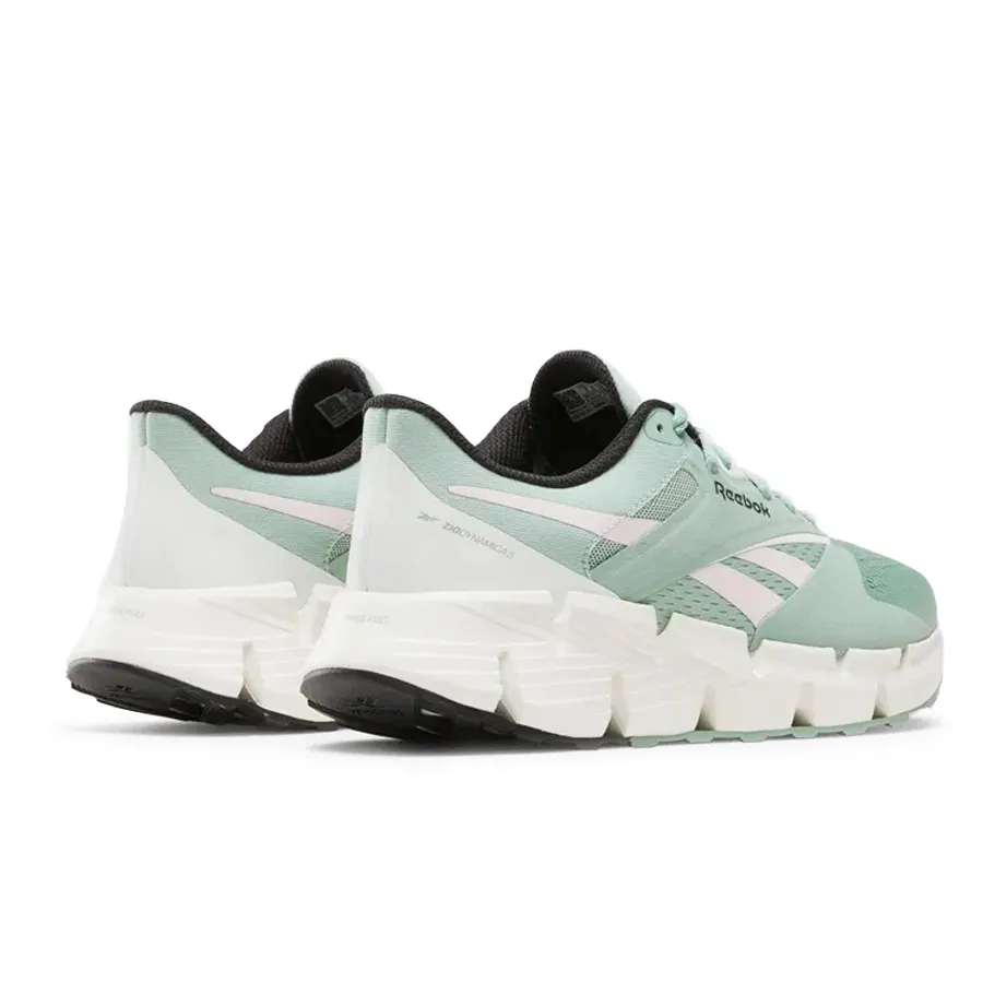 Imagen 3 de 5 de Zapatillas Reebok Zig Dynamica 5-VERDE/ROSA