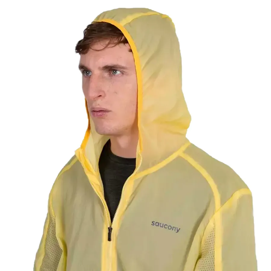 Imagen 4 de 5 de Campera Saucony Elevate Packaway-AMARILLO