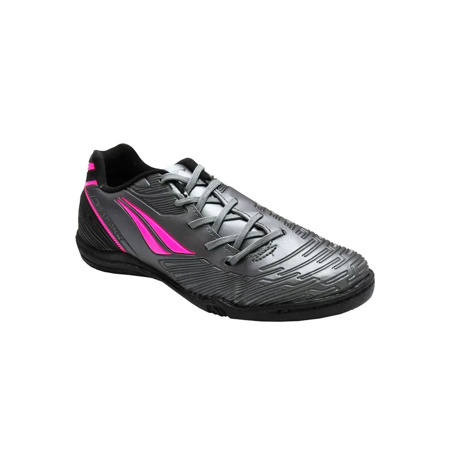 Imagen 1 de 5 de Botines Penalty Cdo Futsal Speed Kids Xx-GRAFITO/NEGRO/ROSA