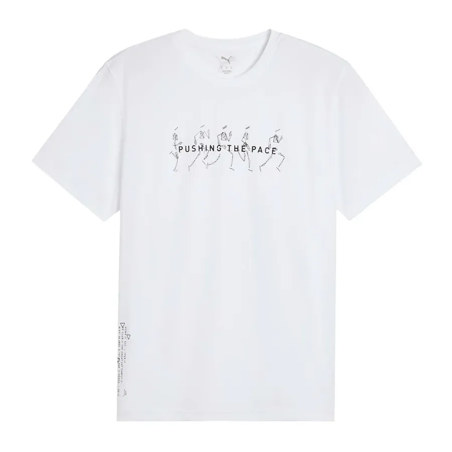 Imagen 0 de 4 de Remera Puma Grapchis Running-BLANCO