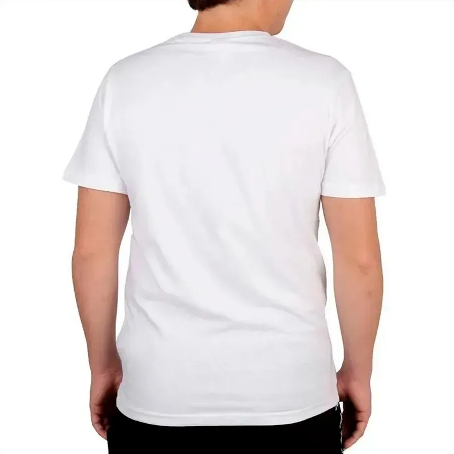Imagen 2 de 3 de Remera Kappa Authentic Estessi Slim-BLANCO/NEGRO