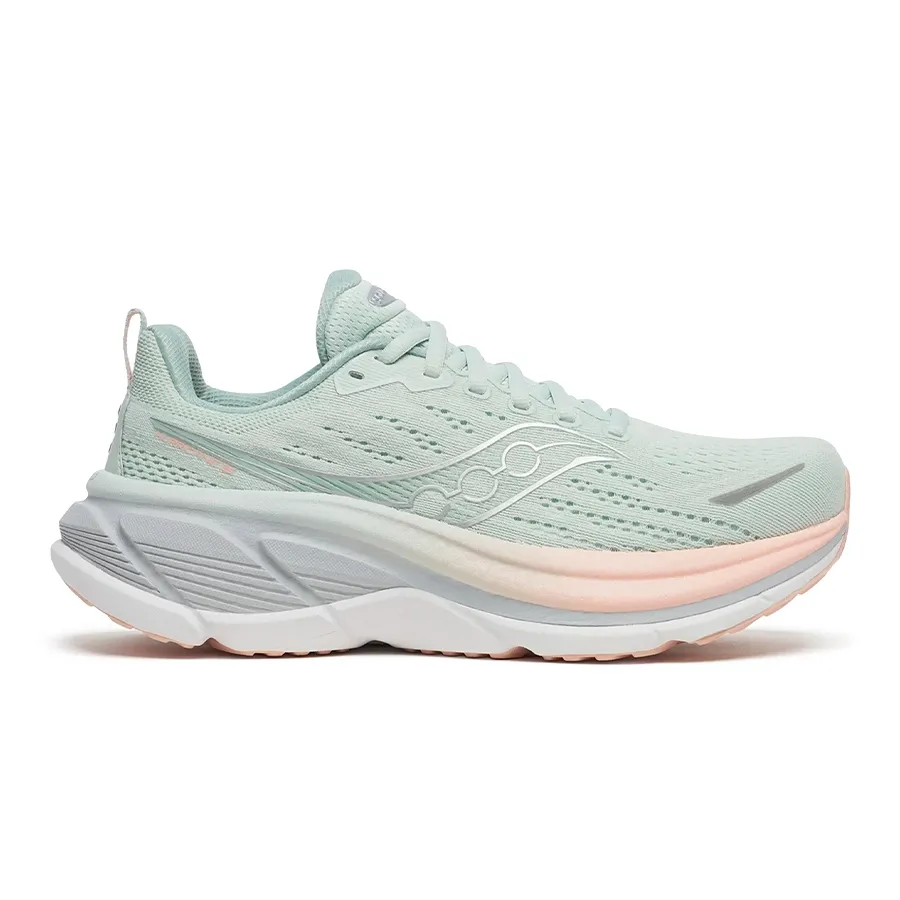 Imagen 0 de 6 de Zapatillas Saucony Hurricane 25-VERDE AGUA/CORAL