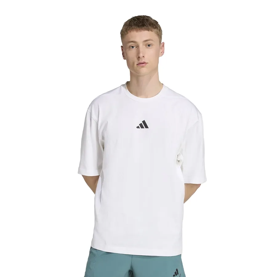 Imagen 1 de 6 de Remera adidas Power Oversize Tee-BLANCO