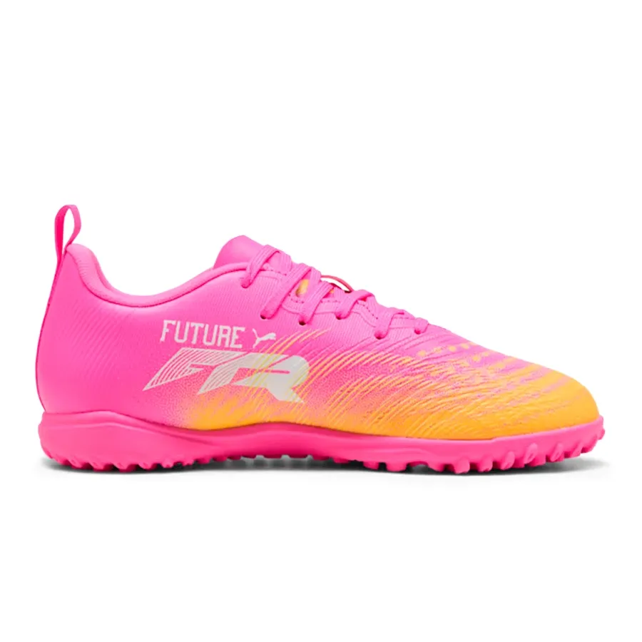 Imagen 2 de 7 de Botines Puma Future 9 Play Tf-ROSA FLUOR/TURQUESA/AMARILLO FLUOR