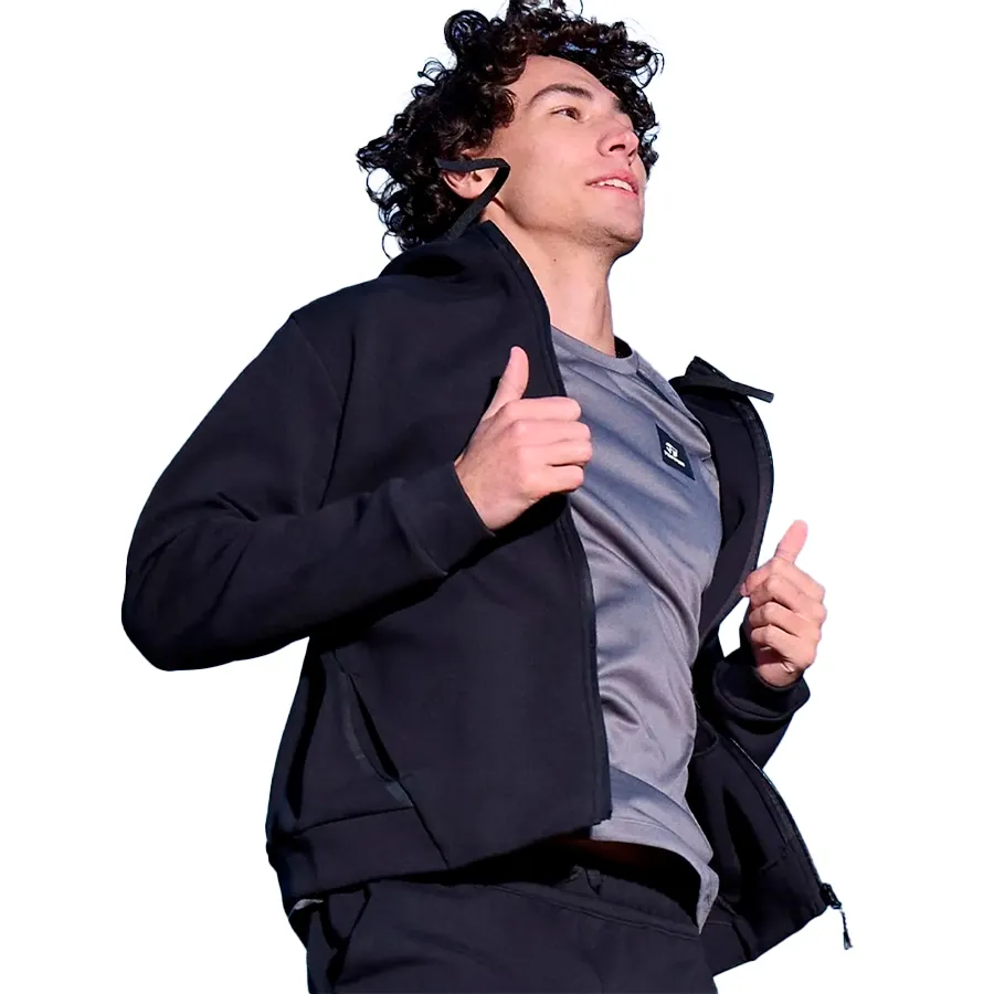 Imagen 1 de 4 de Campera Topper Tech Fleece-NEGRO