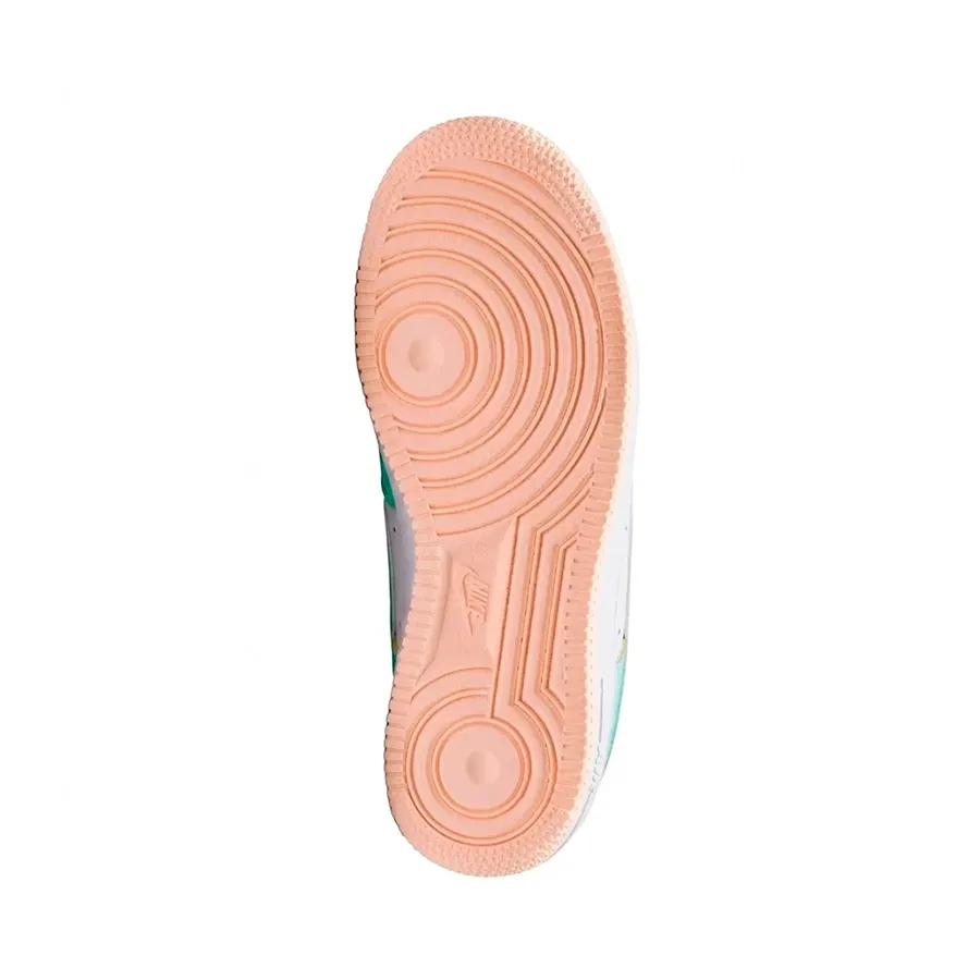 Imagen 3 de 5 de Zapatillas Nike Air force 1-BLANCO/MENTA/NUDE