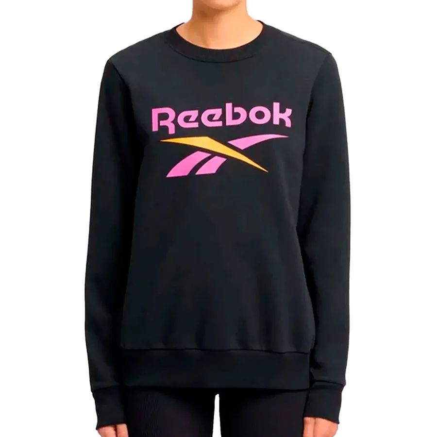 Imagen 0 de 3 de Buzo Reebok Identity Big Logo Fleece-NEGRO/VIOLETA