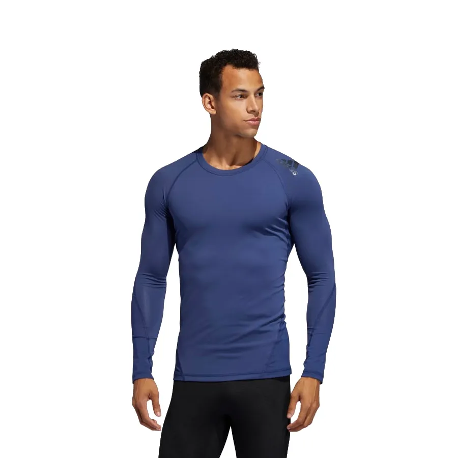 Imagen 2 de 4 de Remera adidas Alphaskin Sport-AZUL