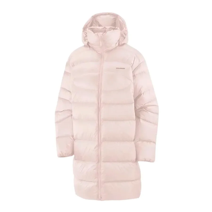 Imagen 2 de 5 de Campera Salomon Outline Novelty Down-CEMENTO
