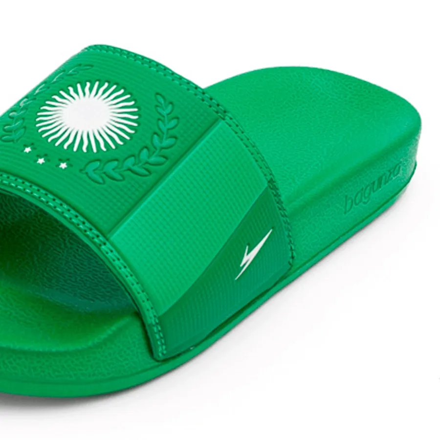 Imagen 3 de 4 de Ojotas Bagunza Argentina Retro Arquero-VERDE