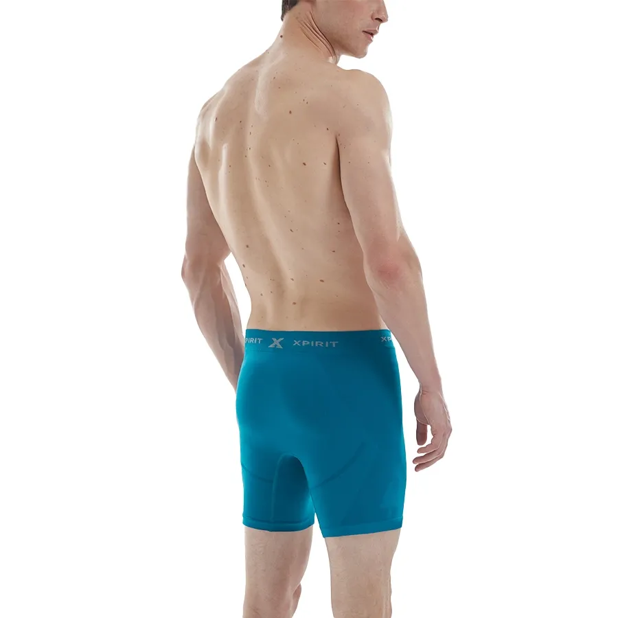 Imagen 2 de 4 de Boxer Xpirit Seamless Media Pierna-PETROLEO