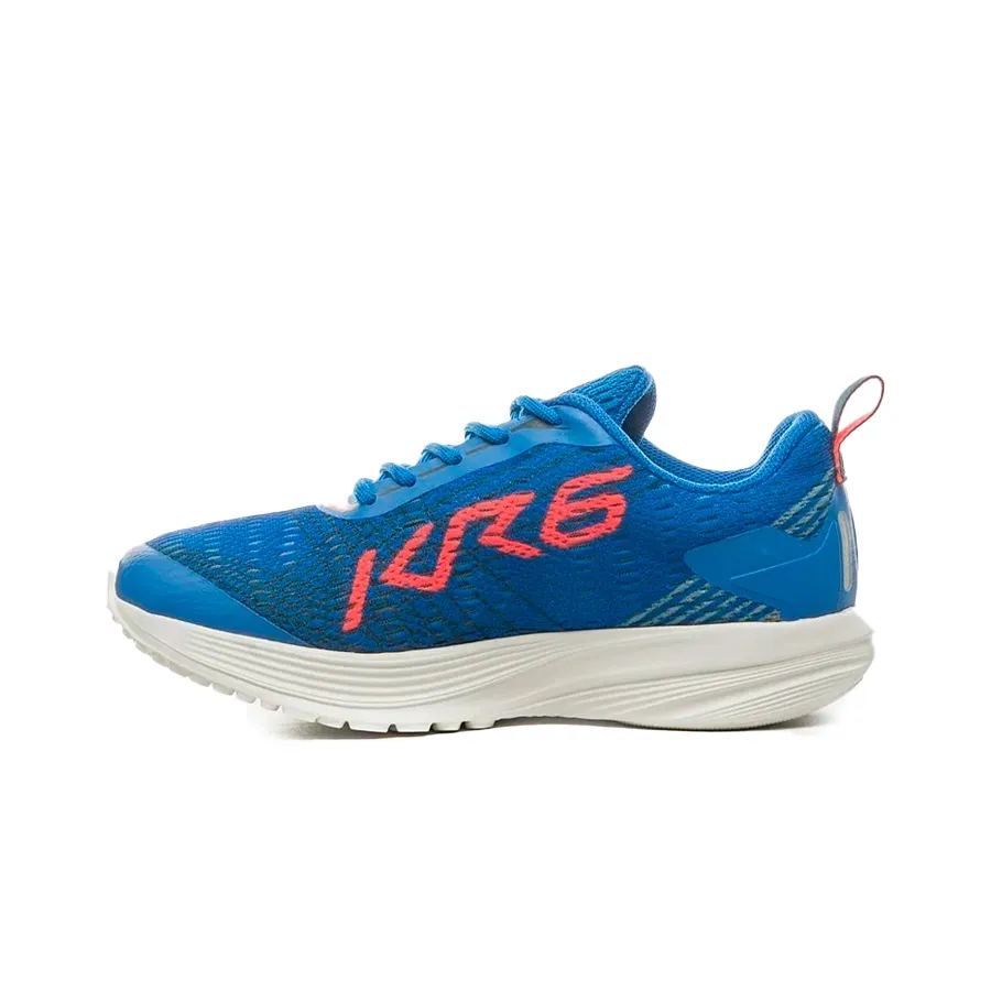 Imagen 2 de 5 de Zapatillas Fila Kr6 Kids-MARINO/NARANJA