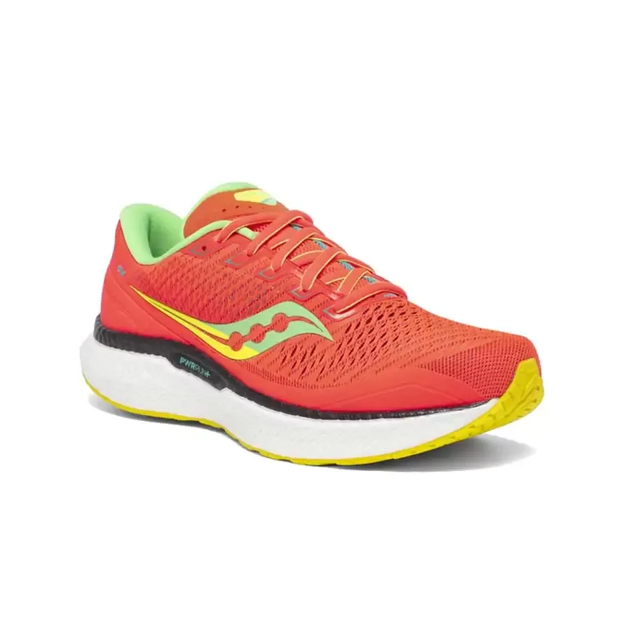 Imagen 3 de 5 de Zapatillas Saucony M Triumph 18-NARANJA/VERDE
