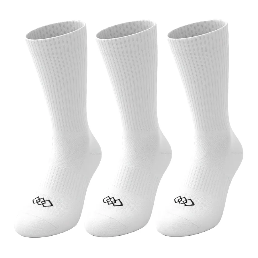 Imagen 0 de 2 de Medias Kamp Crew Tripack-BLANCO