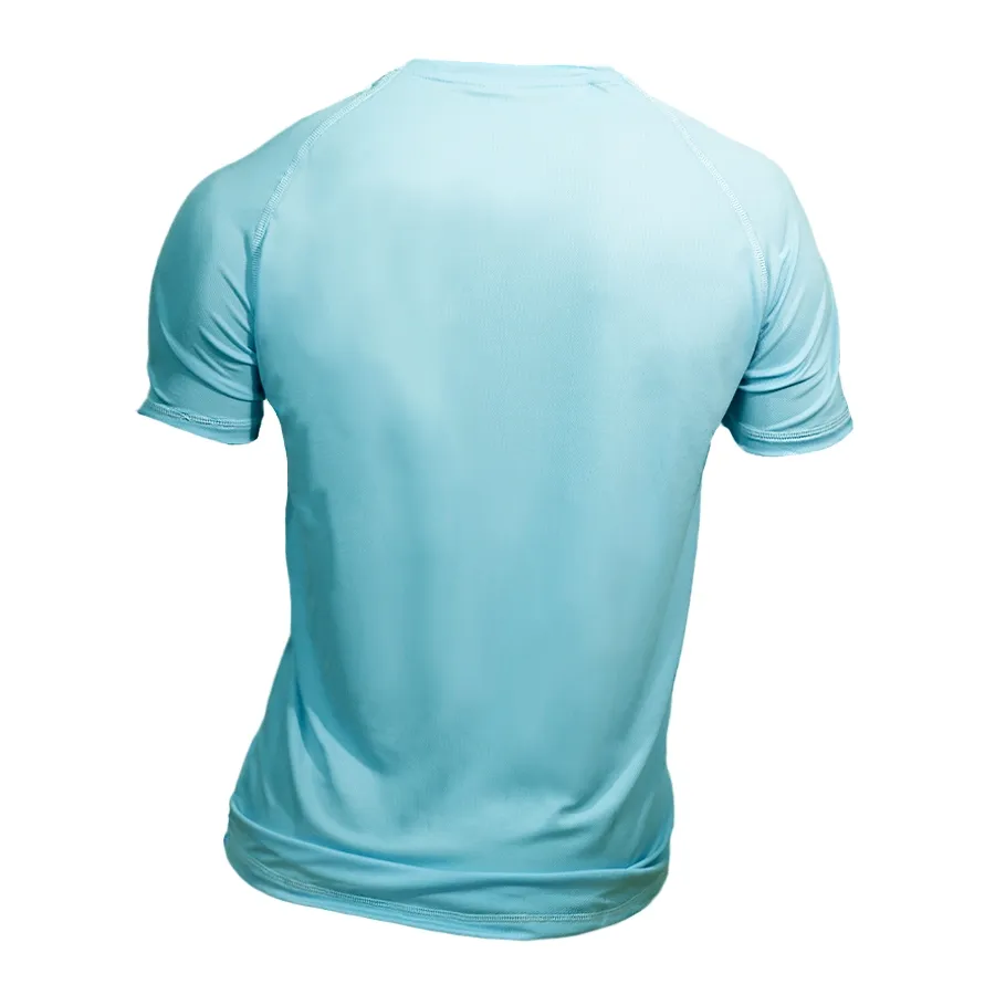 Imagen 2 de 4 de Remera Kamp Quickvent Odor Free 23-CELESTE