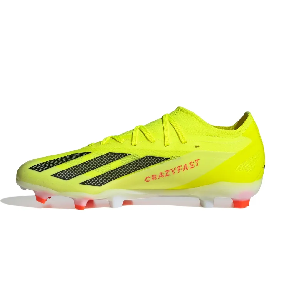 Imagen 2 de 8 de Botines adidas X Crazyfast Pro Fg-AMARILLO FLUOR/NEGRO