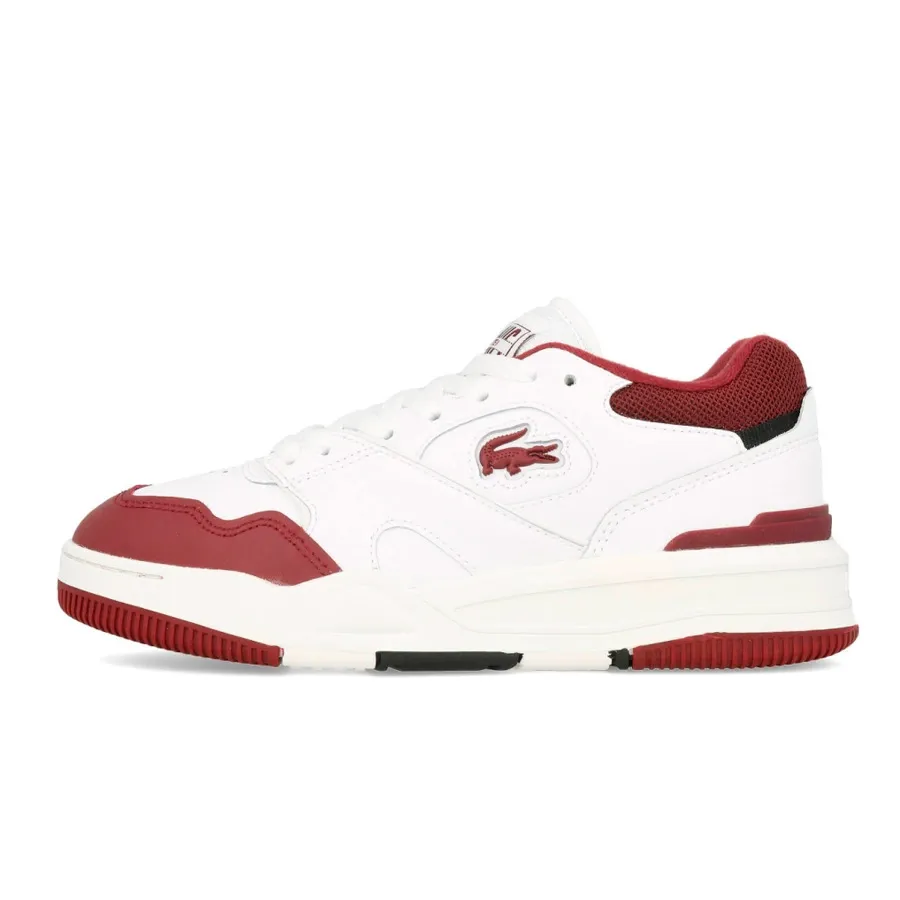 Imagen 1 de 6 de Zapatillas Lacoste Lineshot-BLANCO/BORDO