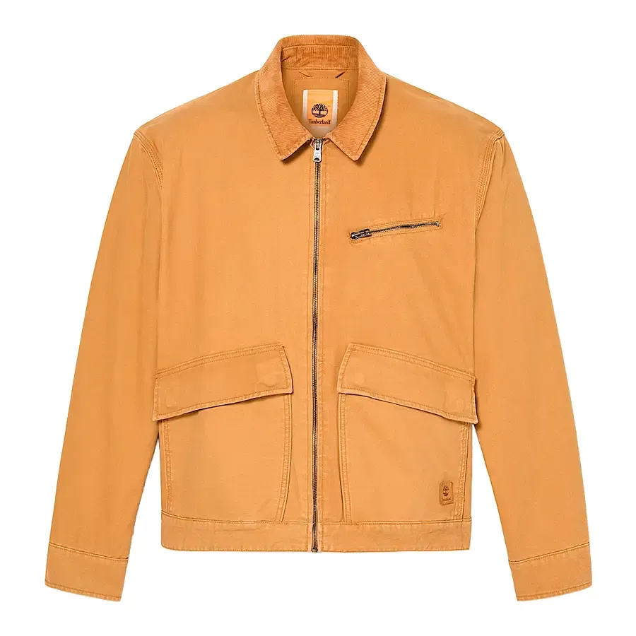 Imagen 2 de 5 de Campera Timberland Washed Strafford-CAMEL