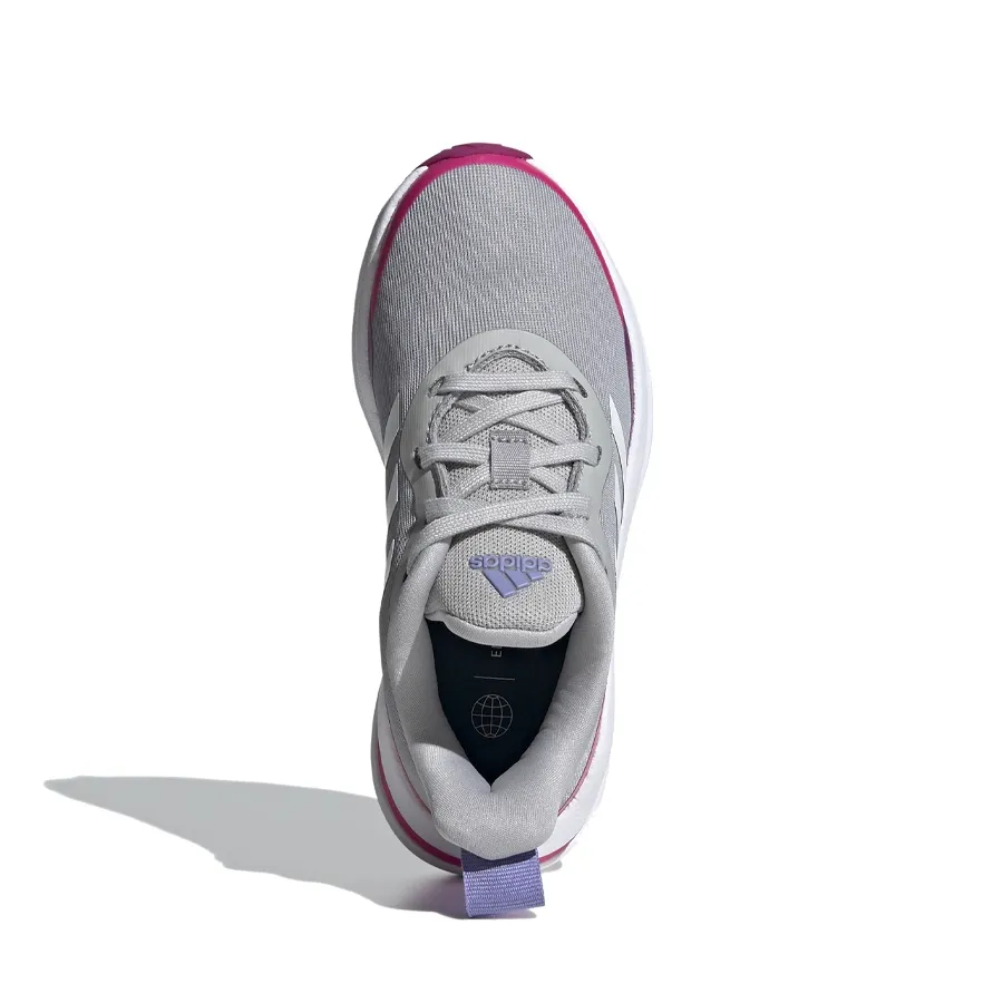 Imagen 1 de 7 de Zapatillas adidas Fortarun K-GRIS/BLANCO/FUCSIA