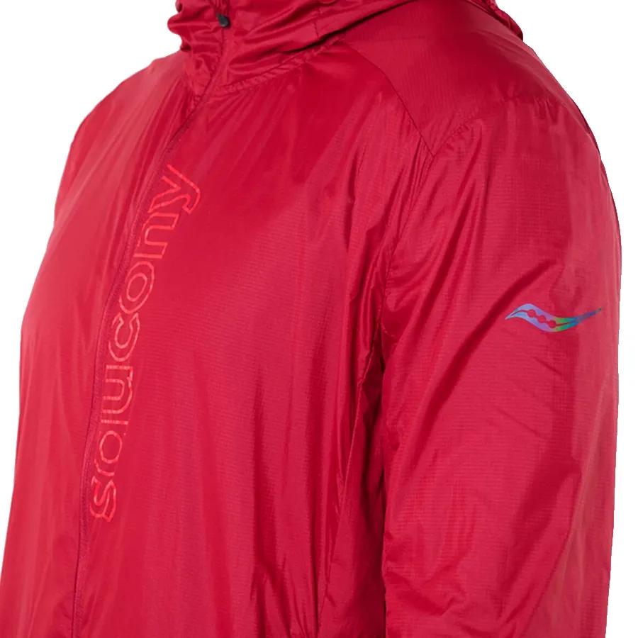 Imagen 2 de 4 de Campera Saucony Peregrine Packaway-VINO