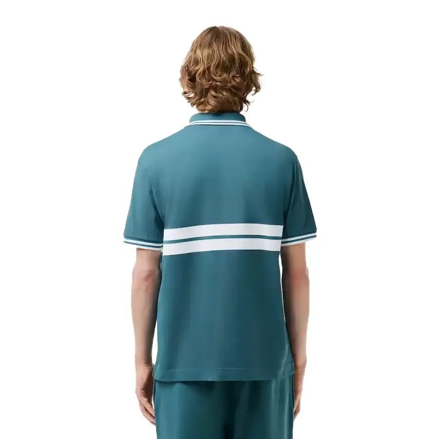 Imagen 1 de 2 de Polo Lacoste-PETROLEO/BLANCO