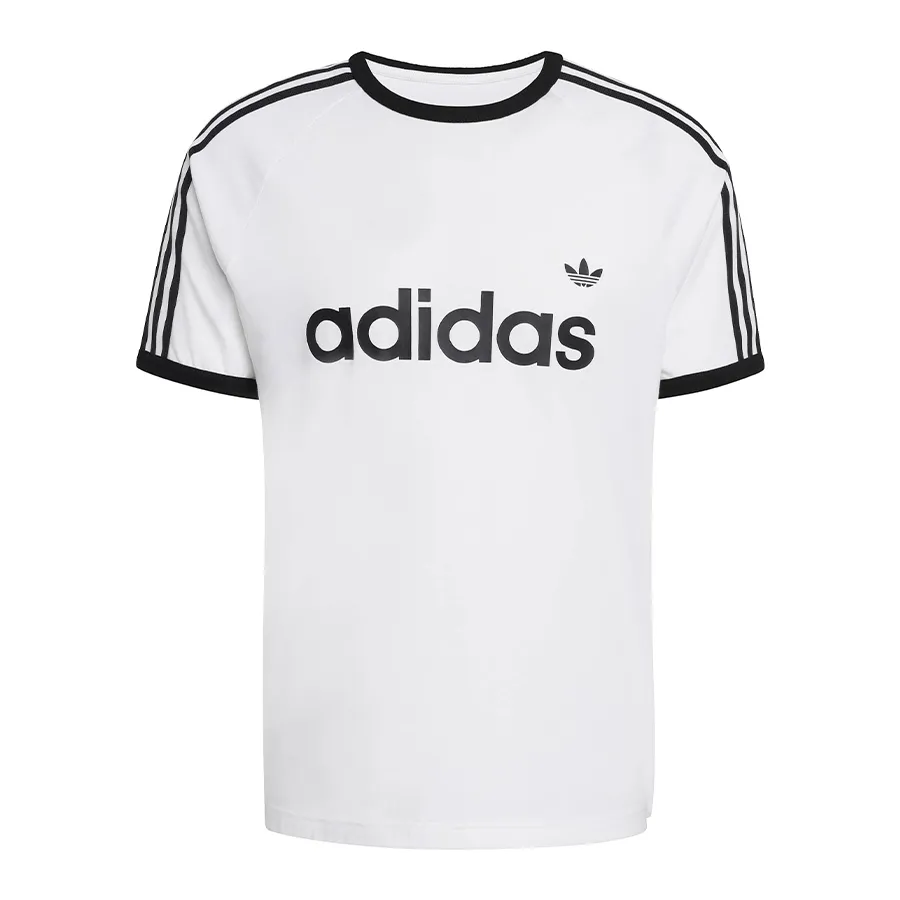 Imagen 3 de 6 de Remera adidas originals Ringer 3 Tiras-BLANCO