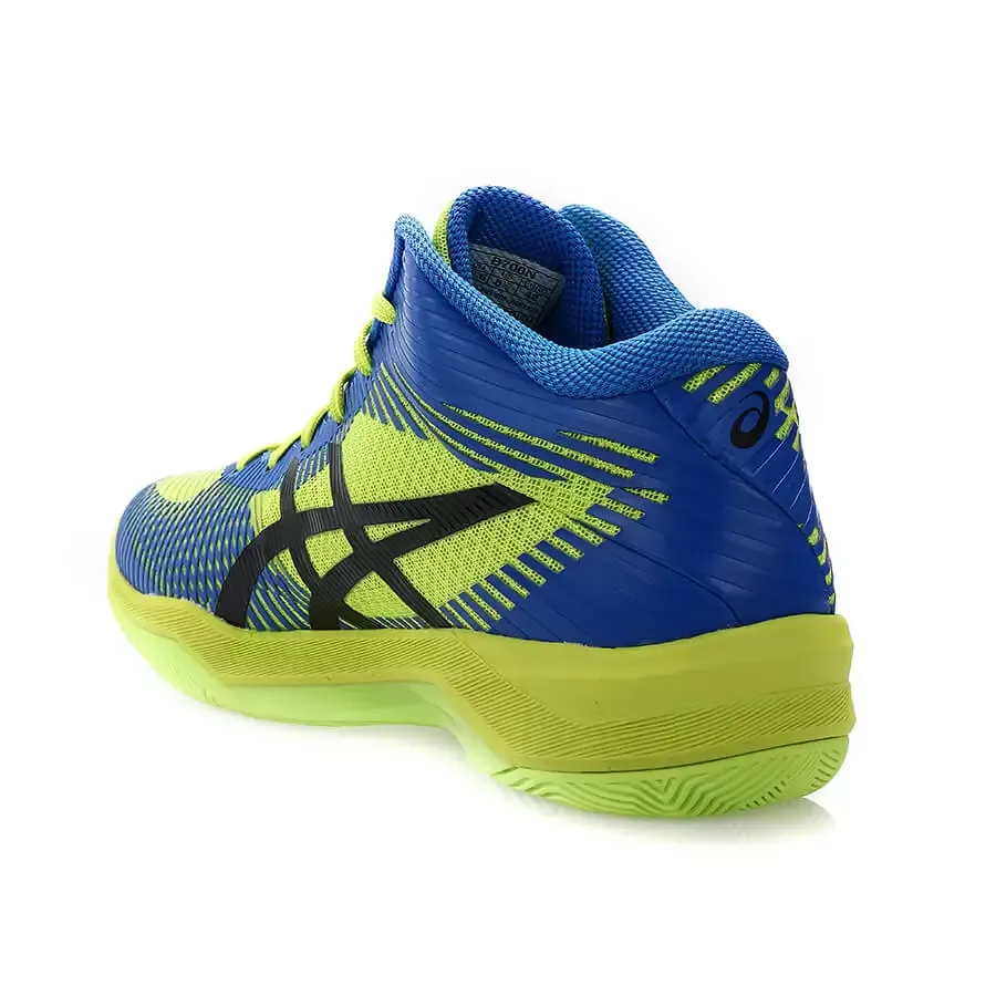 Imagen 1 de 4 de Zapatillas Asics Volley Elite Ff Mt-VERDE FLUOR/AZUL/NEGRO