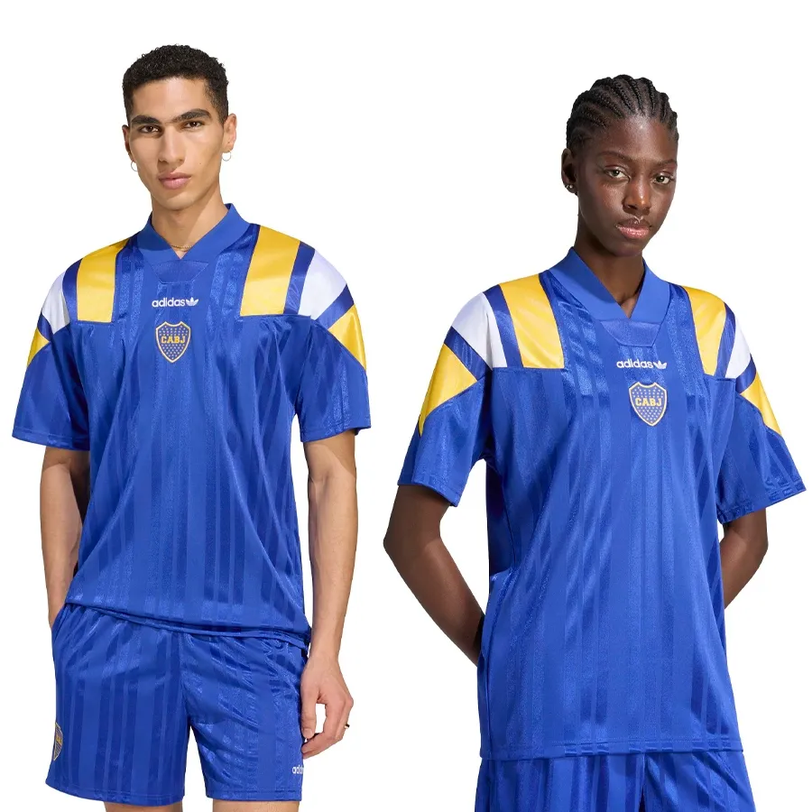 Imagen 2 de 8 de Camiseta adidas originals Eqt Boca Juniors-AZUL/AMARILLO/BLANCO