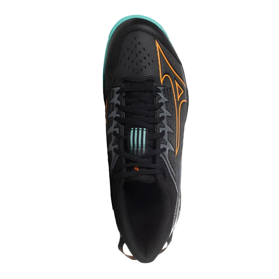 Imagen 3 de 6 de Zapatillas Mizuno Botines Wave Lynx 2-NEGRO/GRIS