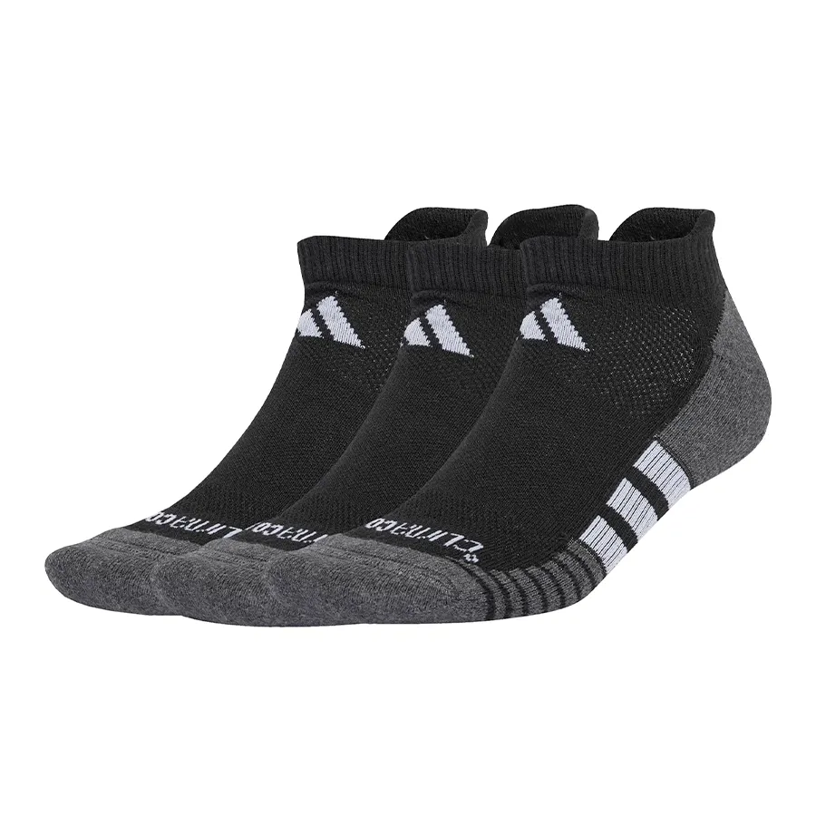 Imagen 0 de 4 de Medias adidas Performance CLIMACOOL Pack x3-NEGRO/GRIS